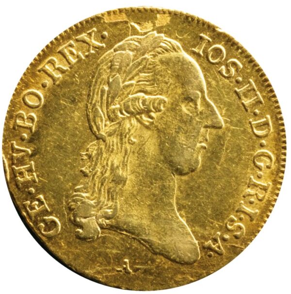 オーストリア ヨーゼフ2世 ダカット金貨 1787年